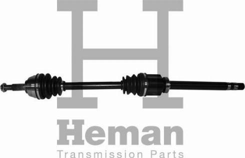 HEMAN TD77050 - Приводной вал autospares.lv