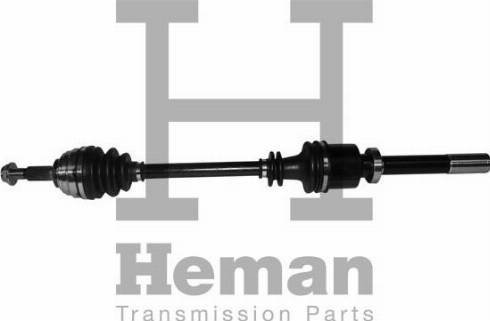 HEMAN TD77020 - Приводной вал autospares.lv