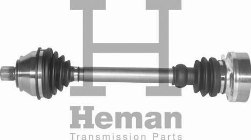 HEMAN TD77390 - Приводной вал autospares.lv