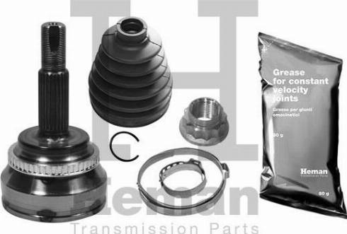 HEMAN TJ20410 - Шарнирный комплект, ШРУС, приводной вал autospares.lv