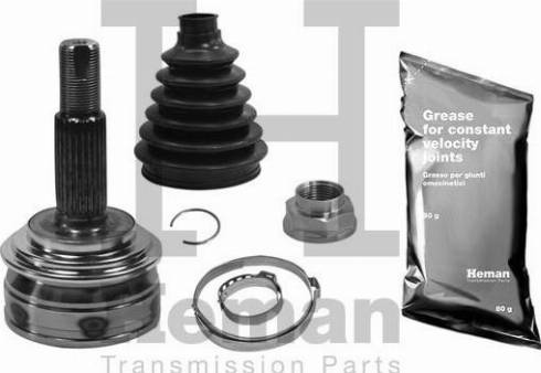 HEMAN TJ20580 - Шарнирный комплект, ШРУС, приводной вал autospares.lv