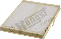 Hengst Filter E979LI - Фильтр воздуха в салоне autospares.lv