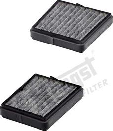 Hengst Filter E970LC01 - Фильтр воздуха в салоне autospares.lv