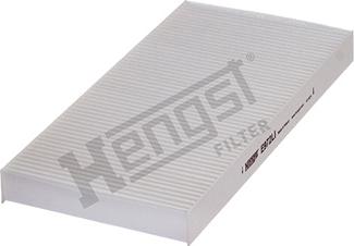 Hengst Filter E972LI - Фильтр воздуха в салоне autospares.lv