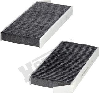 Hengst Filter E4920LC-2 - Фильтр воздуха в салоне autospares.lv