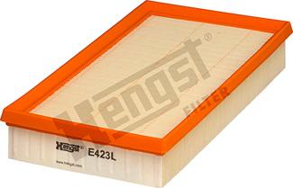 Hengst Filter E423L - Воздушный фильтр, двигатель autospares.lv