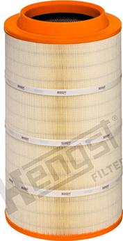 Hengst Filter E603L - Воздушный фильтр, двигатель autospares.lv
