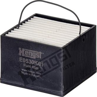 Hengst Filter E0530K01 - Топливный фильтр autospares.lv