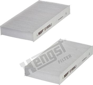 Hengst Filter E1906LI-2 - Фильтр воздуха в салоне autospares.lv