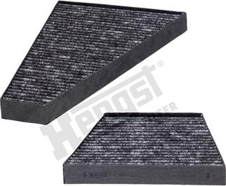 Hengst Filter E1935LC-2 - Фильтр воздуха в салоне autospares.lv