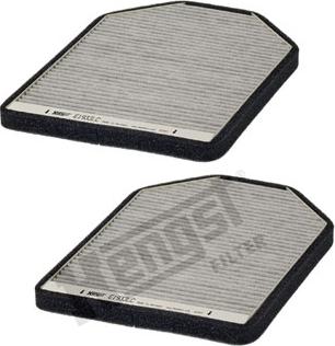 Hengst Filter E1933LC-2 - Фильтр воздуха в салоне autospares.lv