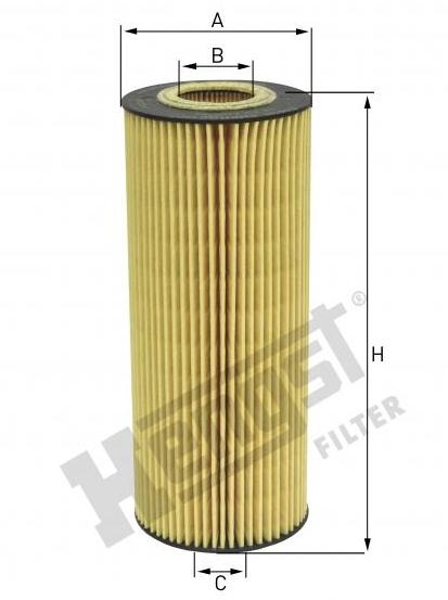 Hengst Filter E197H D28 - Масляный фильтр autospares.lv