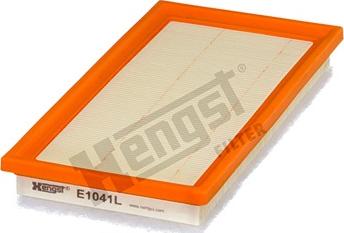 Hengst Filter E1041L - Воздушный фильтр, двигатель autospares.lv