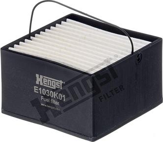 Hengst Filter E1030K01 - Топливный фильтр autospares.lv