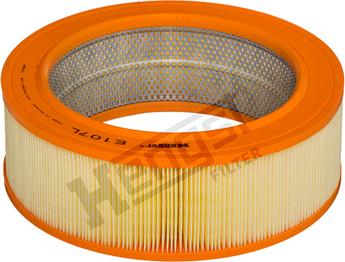 Hengst Filter E107L - Воздушный фильтр, двигатель autospares.lv