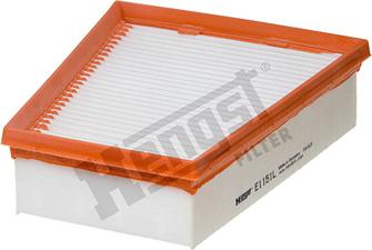 Hengst Filter E1151L - Воздушный фильтр, двигатель autospares.lv