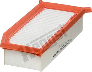 Hengst Filter E1131L - Воздушный фильтр, двигатель autospares.lv