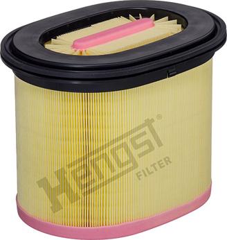 Hengst Filter E1877L - Воздушный фильтр, двигатель autospares.lv