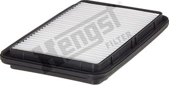 Hengst Filter E1298L - Воздушный фильтр, двигатель autospares.lv