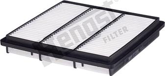 Hengst Filter E1256L - Воздушный фильтр, двигатель autospares.lv