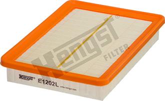 Hengst Filter E1202L - Воздушный фильтр, двигатель autospares.lv