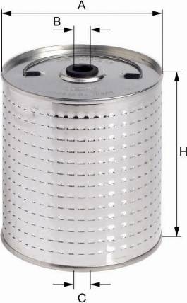 Hengst Filter E120M - Масляный фильтр autospares.lv