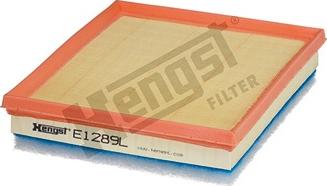 Hengst Filter E1289L - Воздушный фильтр, двигатель autospares.lv