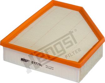 Hengst Filter E1776L - Воздушный фильтр, двигатель autospares.lv