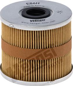 Hengst Filter E86H D144 - Масляный фильтр autospares.lv