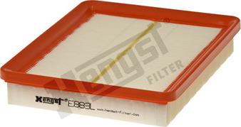 Hengst Filter E883L - Воздушный фильтр, двигатель autospares.lv