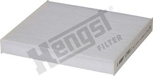 Hengst Filter E3980LI - Фильтр воздуха в салоне autospares.lv