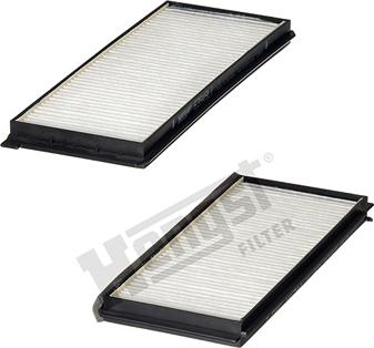 Hengst Filter E3931LI-2 - Фильтр воздуха в салоне autospares.lv