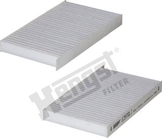 Hengst Filter E3970LI-2 - Фильтр воздуха в салоне autospares.lv