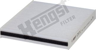 Hengst Filter E3977LI - Фильтр воздуха в салоне autospares.lv