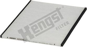 Hengst Filter E2999LI - Фильтр воздуха в салоне autospares.lv