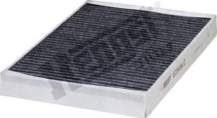 Hengst Filter E2949LC - Фильтр воздуха в салоне autospares.lv