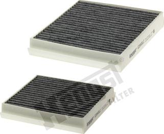 Hengst Filter E2943LC - Фильтр воздуха в салоне autospares.lv