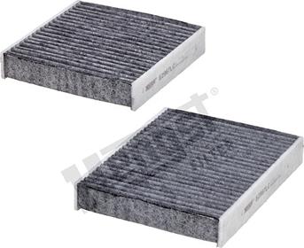 Hengst Filter E2967LC-2 - Фильтр воздуха в салоне autospares.lv