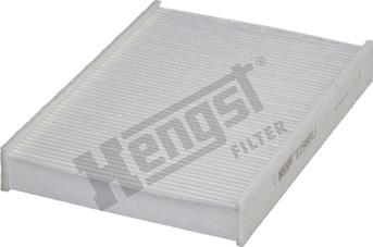 Hengst Filter E2988LI - Фильтр воздуха в салоне autospares.lv