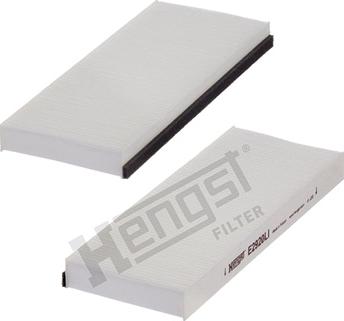 Hengst Filter E2920LI-2 - Фильтр воздуха в салоне autospares.lv