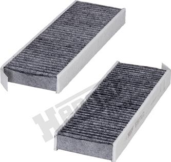 Hengst Filter E2977LC-2 - Фильтр воздуха в салоне autospares.lv