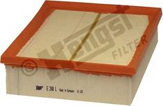 Hengst Filter E248L - Воздушный фильтр, двигатель autospares.lv