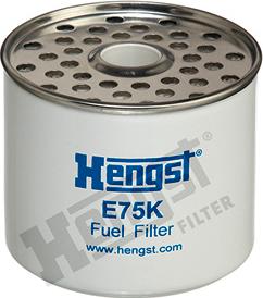 Hengst Filter E75K D42 - Топливный фильтр autospares.lv