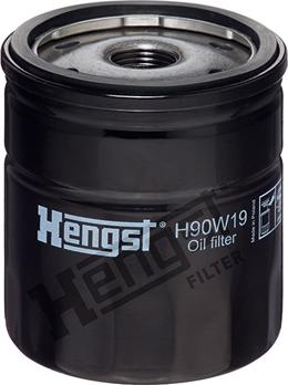 Hengst Filter H90W19 - Масляный фильтр autospares.lv