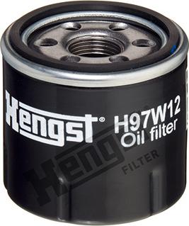 Hengst Filter H97W12 - Масляный фильтр autospares.lv