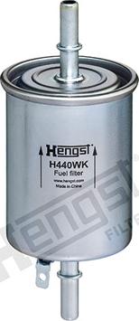 Hengst Filter H440WK - Топливный фильтр autospares.lv