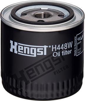 Hengst Filter H448W - Масляный фильтр autospares.lv