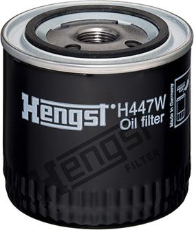 Hengst Filter H447W - Масляный фильтр autospares.lv