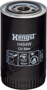 Hengst Filter H454W - Масляный фильтр autospares.lv