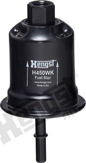 Hengst Filter H450WK - Топливный фильтр autospares.lv